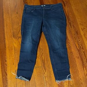 Old Navy Rockstar Mid Rise Super Skinny Jeans
